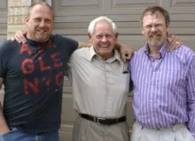 Founder with family